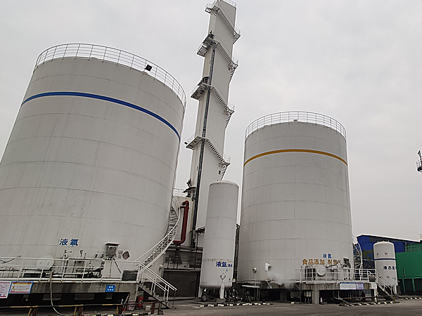 液氧、液氬、液氮廠(chǎng)區(qū)